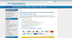 Desktop Screenshot of kfz-versicherungsvergleich.de
