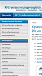 Mobile Screenshot of kfz-versicherungsvergleich.de